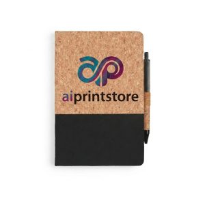 eco-neutral-a5-cork-fabric-hard-cover-notebook-and-pen-set