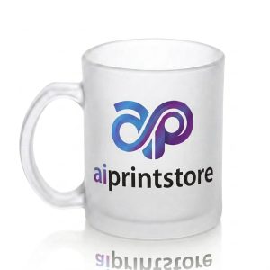 Frosted Glass Mug