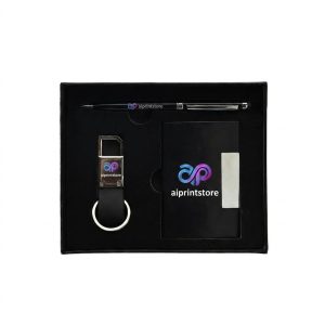 set-of-card-holder-pen-and-keychain