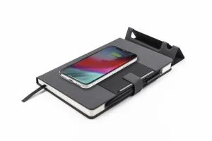 kamez-santhome-15w-wireless-deluxe-notebook-with-phone-stand