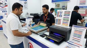 What is the best way to print custom pens for a conference?